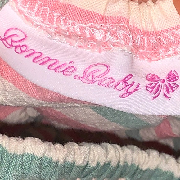 • 2 Bonnie Baby Rompers • - Picture 4 of 6